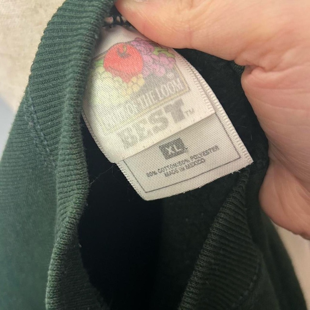 Green 'Maine' Puppy Graphic Sweatshirt - Picture 4 of 7